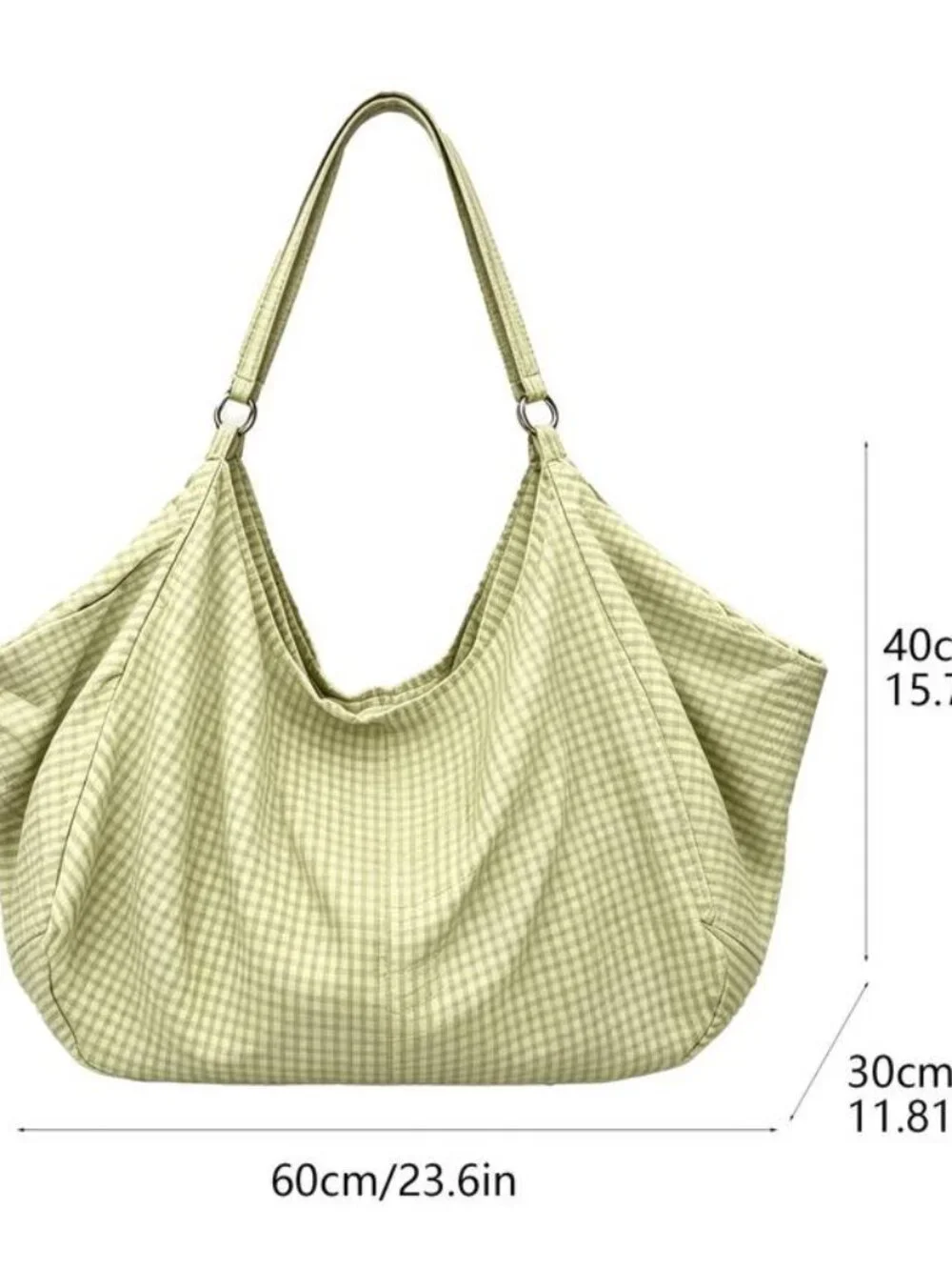 Large Lightweight Hobo Tote Crossbody Bag Soft Shoulder Purse with Strap